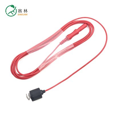 Eletrodo de agulha de saca-rolhas simples